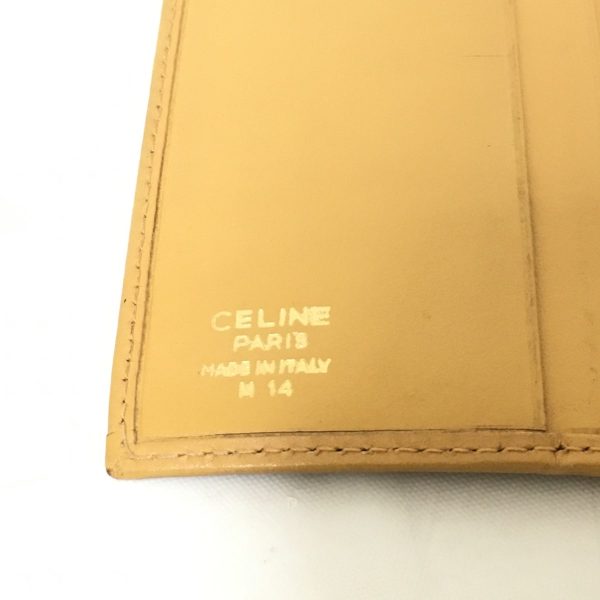 37853240 5 Celine Macadam Pattern Coated Canvas Long Wallet Brown