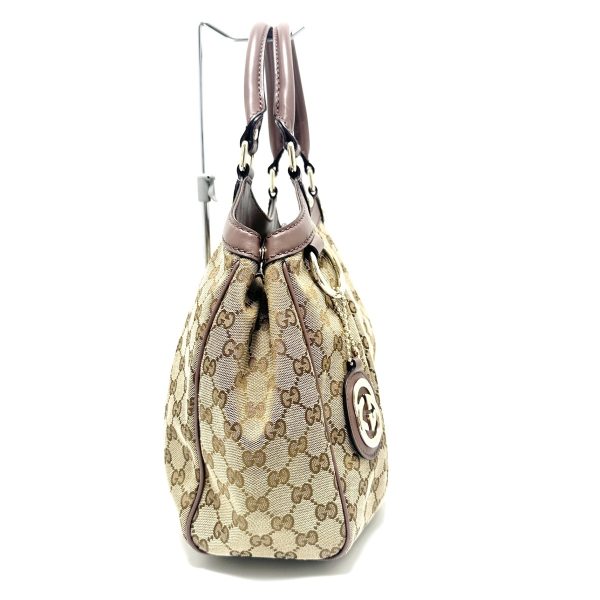 37853294 2 Gucci Sookie Gg Pattern Jacquard Tote Bag Beige