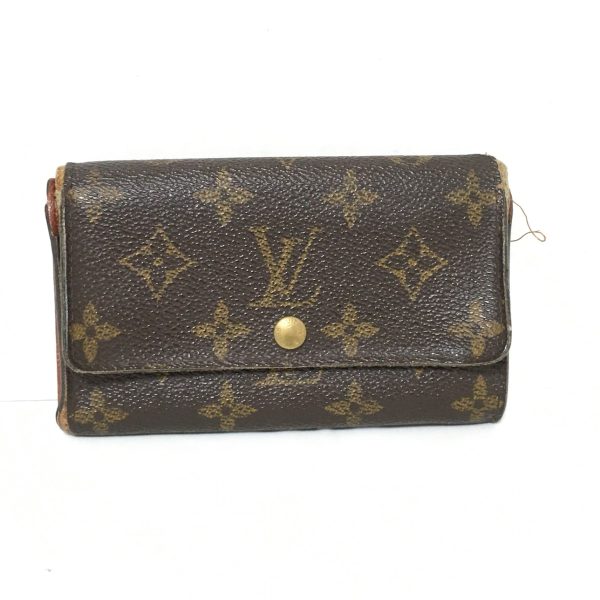 37853511 1 Louis Vuitton Portomone Sip Monogram Canvas Bifold Wallet Brown