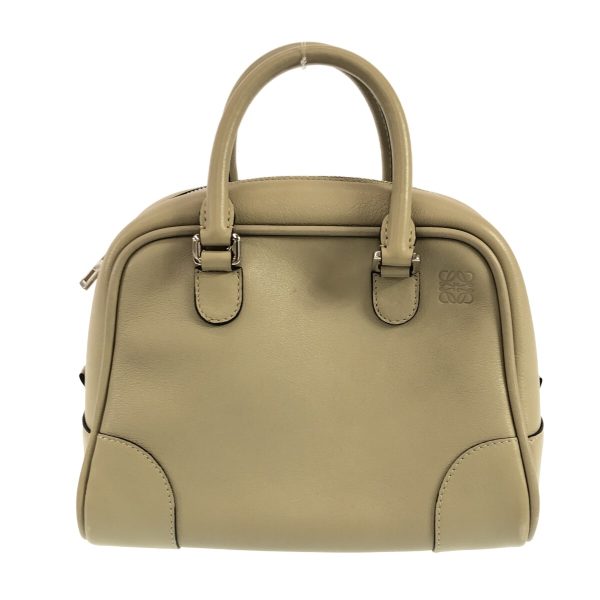 37863688 1 Loewe Amazona 75 Small Handbag Leather Khaki