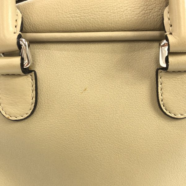 37863688 12 Loewe Amazona 75 Small Handbag Leather Khaki