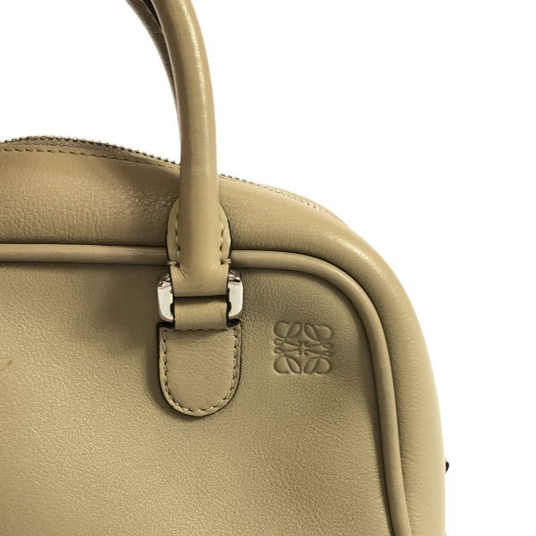 37863688 9 Loewe Amazona 75 Small Handbag Leather Khaki