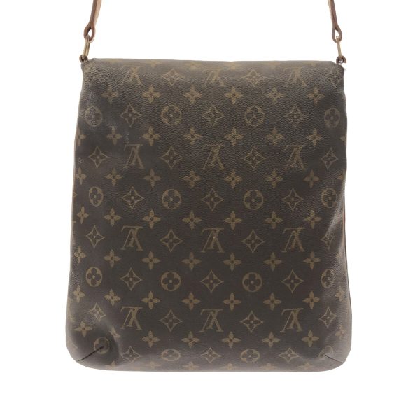 37864385 3 Louis Vuitton Musette Monogram Canvas Shoulder Bag Brown