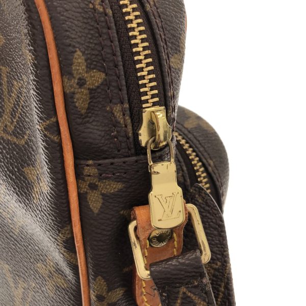 37864596 11 Louis Vuitton Amazon Monogram Canvas Shoulder Bag Brown