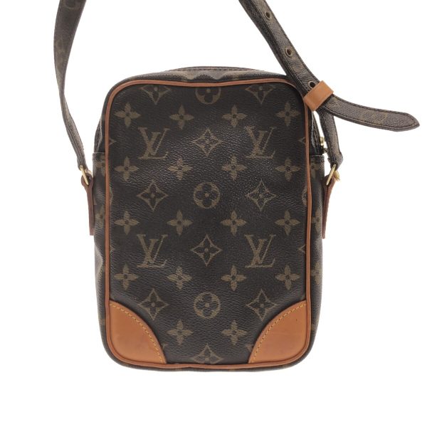 37864596 3 Louis Vuitton Amazon Monogram Canvas Shoulder Bag Brown