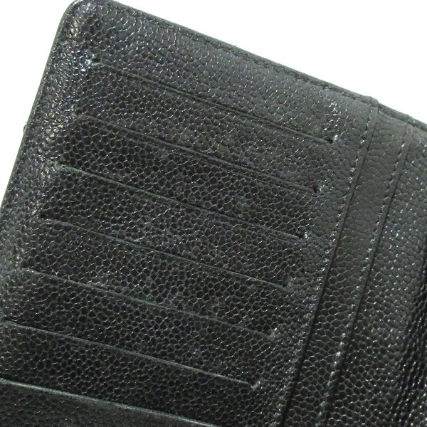 37864791 6 Chanel Matelasse Caviar Skin Long Wallet Black