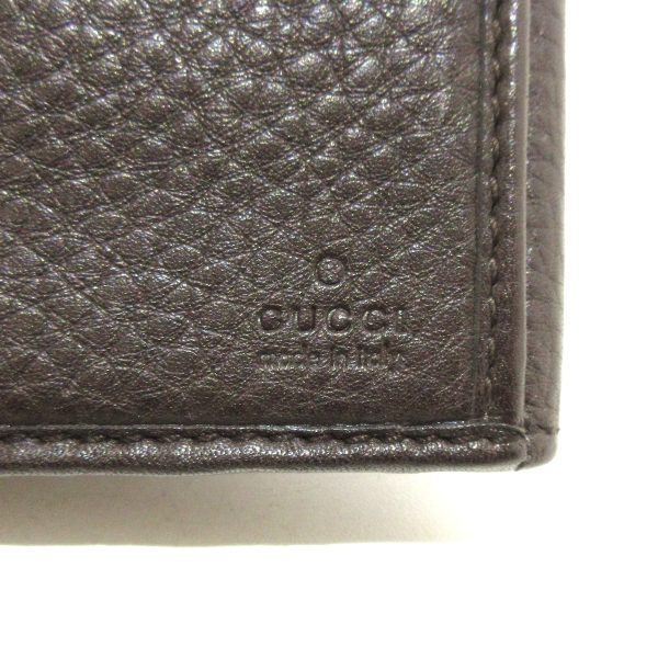 37864795 5 Gucci Horsebit Shelly Leather Wallet Dark Brown