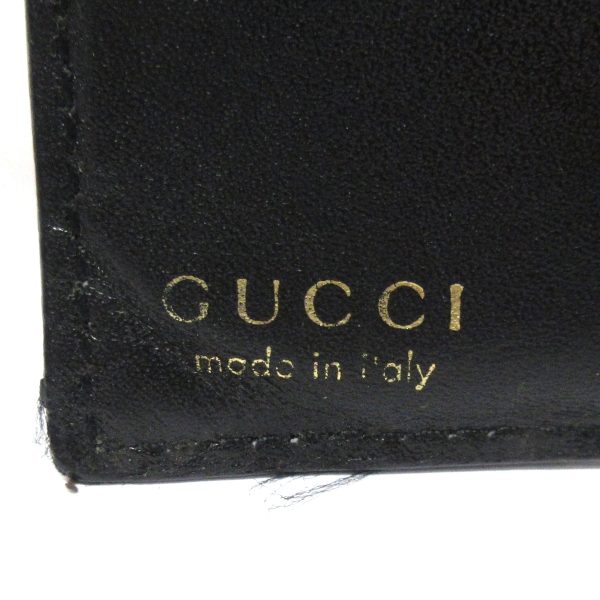 37867736 5 Gucci Leather Bifold Wallet Black