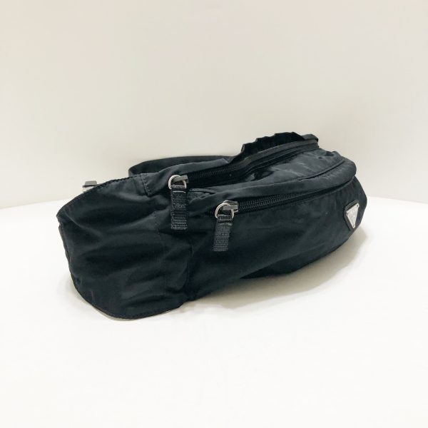 37868056 2 Prada Waist Pouch Nylon Black