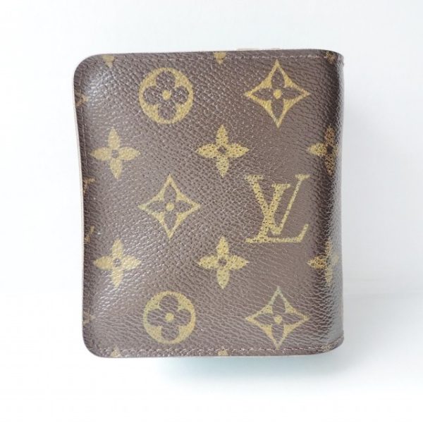 37868203 2 Louis Vuitton Compact Zip Synthetic Leather Bifold Wallet Blue