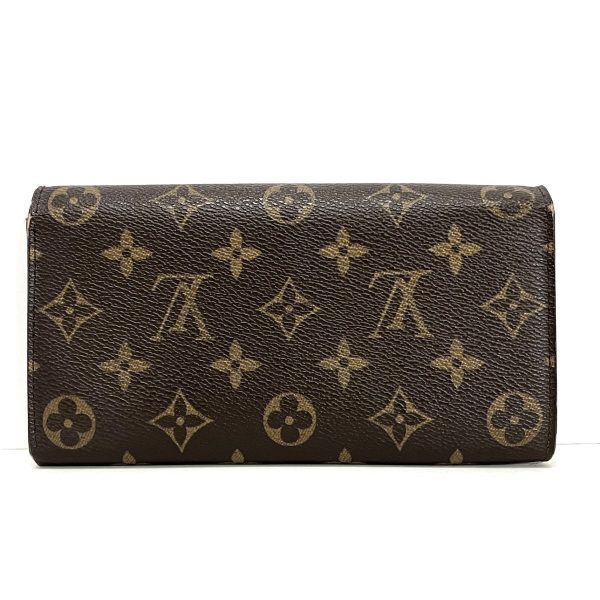 37868629 2 Louis Vuitton Pochette Porte Monet Canvas Long Wallet Brown