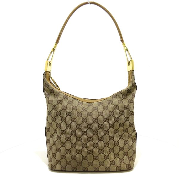 37868857 1 Gucci Gg Pattern Jacquard Shoulder Bag Beige