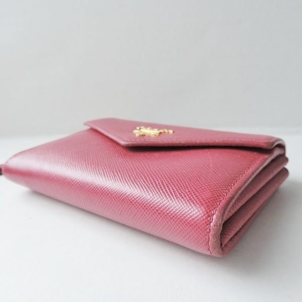 37868995 6 Prada Coin Case Leather Pink