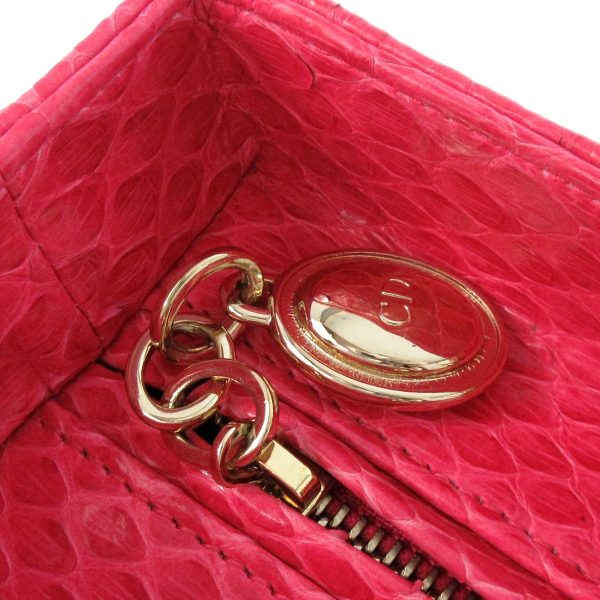 37869287 10 Dior Lady Dior Large Handbag Pink Python