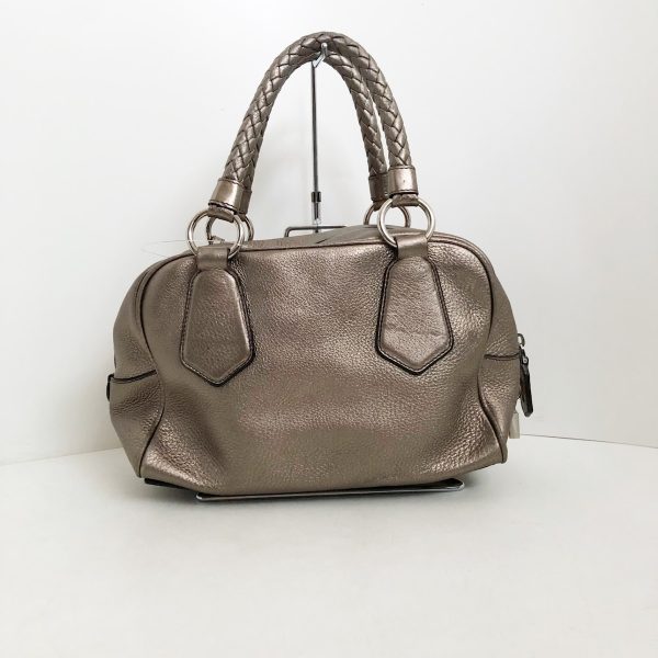 37869606 3 Prada Handbag Leather Bronze