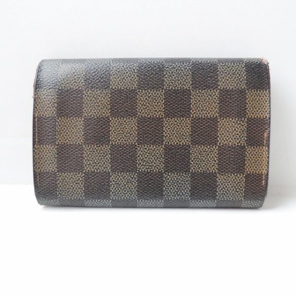 37870193 2 Louis Vuitton Portefeuille Tresor Damier Canvas Bifold Wallet Ebene