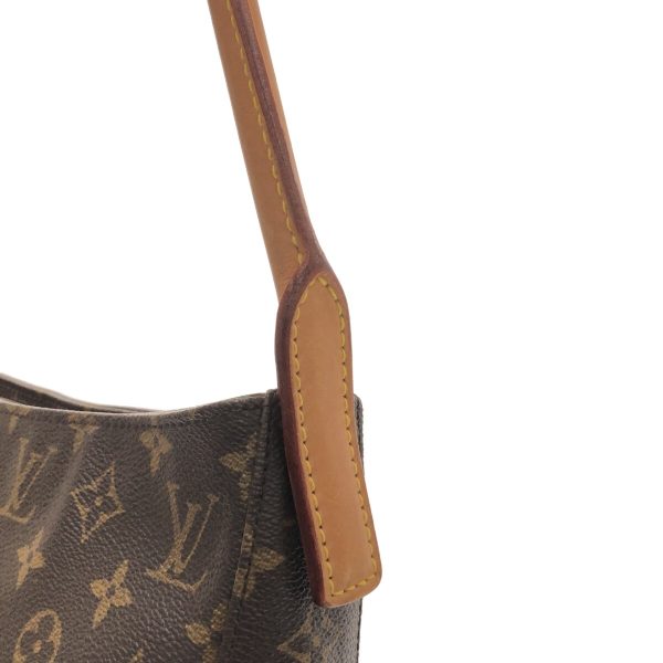 37870938 10 Louis Vuitton Looping Monogram Canvas Shoulder Bag Brown