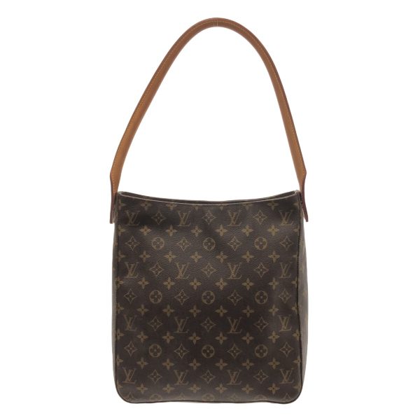 37870938 3 Louis Vuitton Looping Monogram Canvas Shoulder Bag Brown