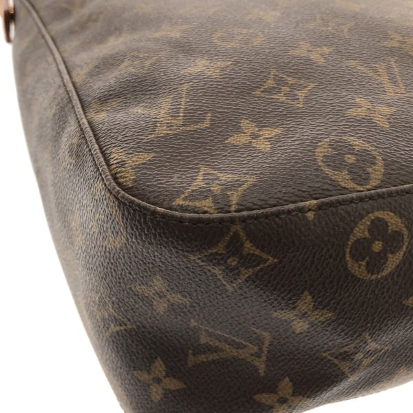 37870938 5 Louis Vuitton Looping Monogram Canvas Shoulder Bag Brown