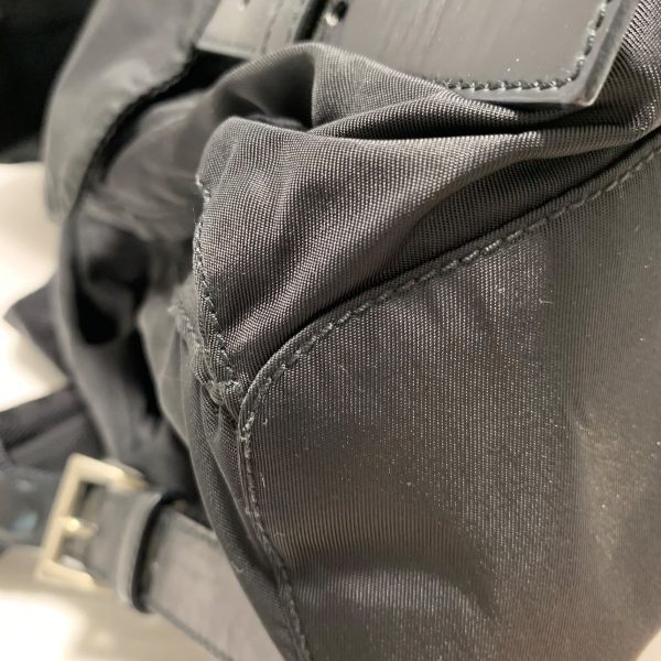 37871020 5 Prada Rucksack Nylon Leather Black