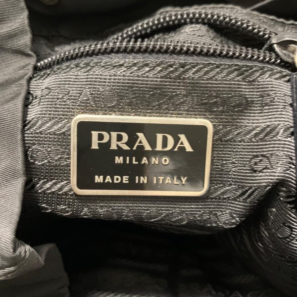 37871020 8 Prada Rucksack Nylon Leather Black