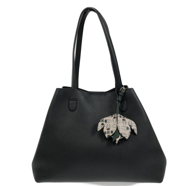 37871114 1 Dior Blossom Tote Bag Black Leather