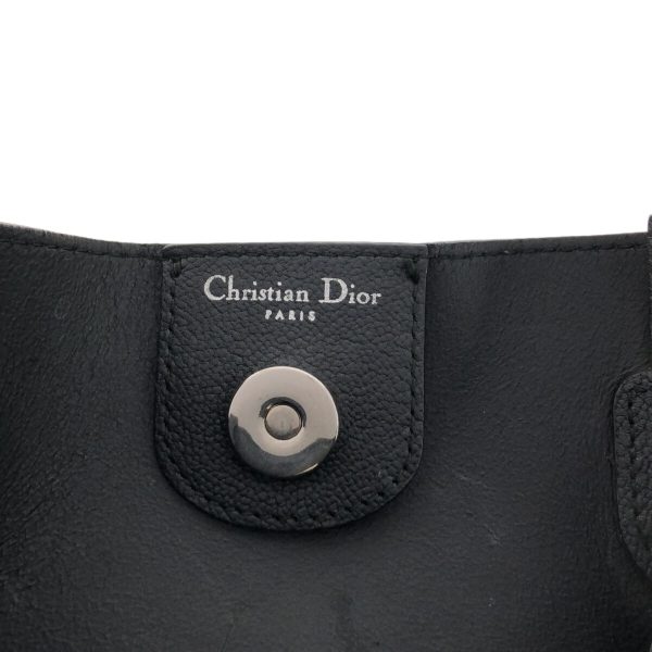 37871114 7 Dior Blossom Tote Bag Black Leather