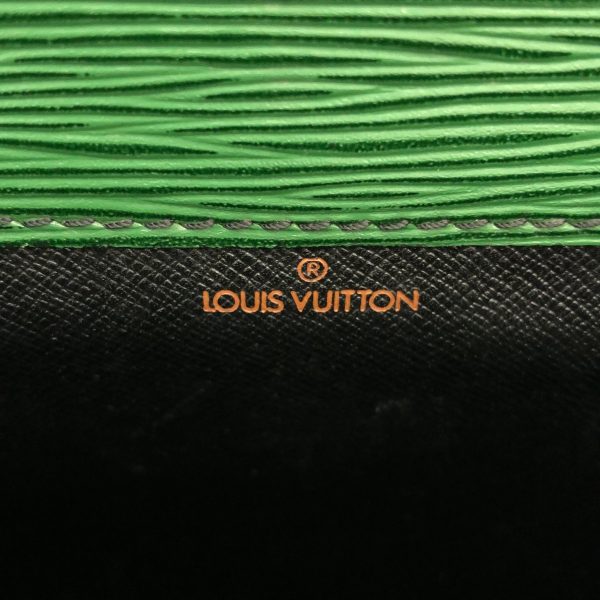 37871116 7 Louis Vuitton Cartesier Leather Shoulder Bag Borneo Green