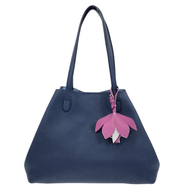 37871118 1 Dior Dior Blossom Tote Bag Blue Leather