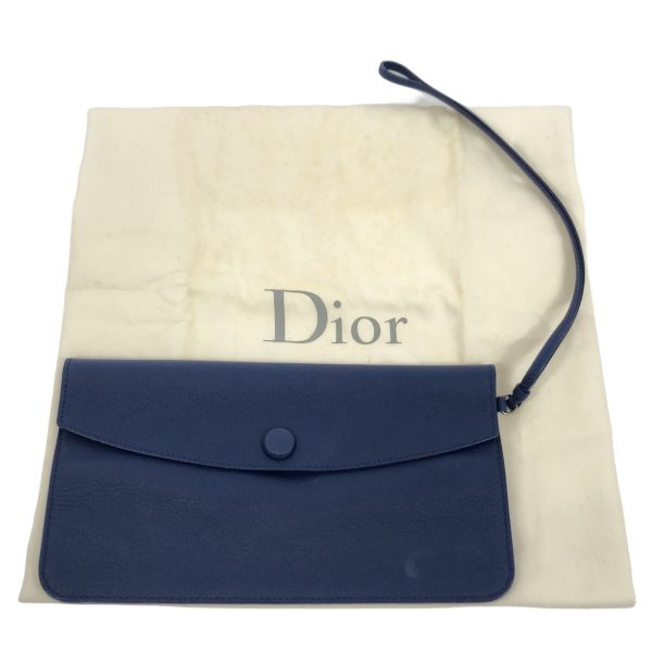 37871118 11 Dior Dior Blossom Tote Bag Blue Leather