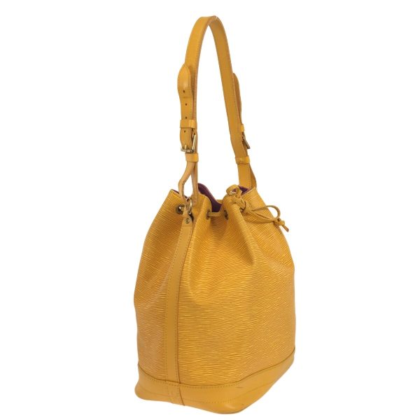 37871506 2 Louis Vuitton Noe Leather Shoulder Bag Jaune