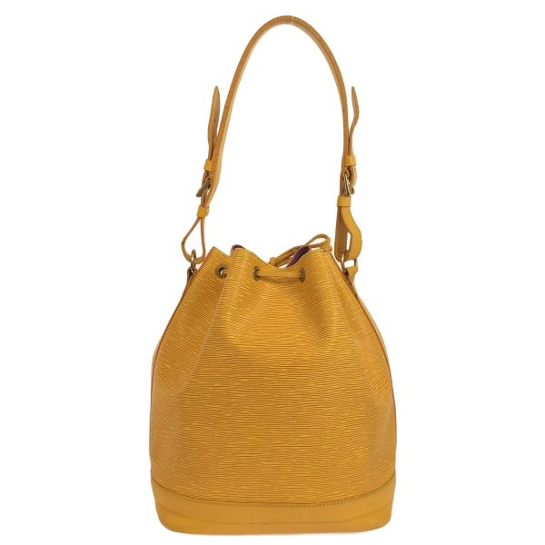 37871506 3 Louis Vuitton Noe Leather Shoulder Bag Jaune