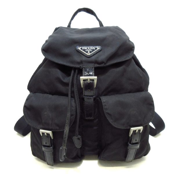 37872387 1 Prada Rucksack Nylon Black