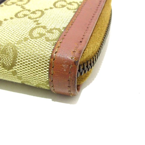 37872394 9 Gucci Gg Pattern Sherry Jacquard Wallet Beige