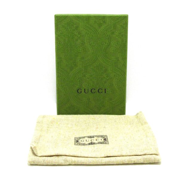 37872397 11 Gucci Gg Supreme Pvc Bifold Wallet Beige