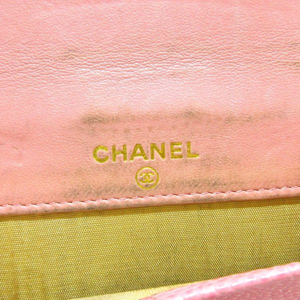 37872423 5 Chanel W Hook Wallet Caviar Skin Pink