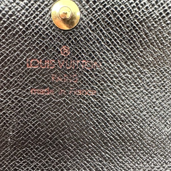 37873406 5 Louis Vuitton Portefeuille Elise Epi Leather W Hook Wallet Noir