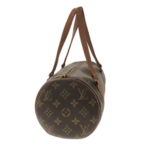 37874220 2 Louis Vuitton Vintage Papillon Monogram Canvas Handbag Brown