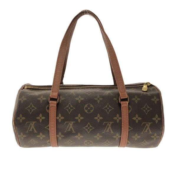 37874220 3 Louis Vuitton Vintage Papillon Monogram Canvas Handbag Brown