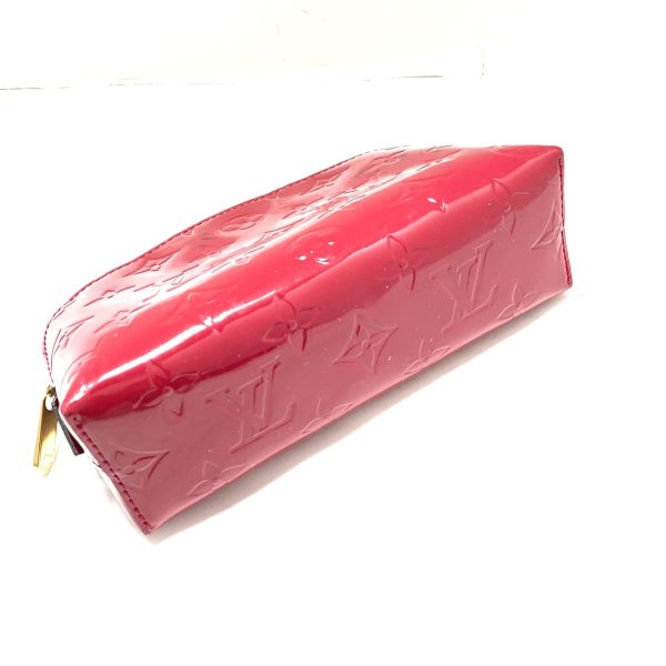 37874222 3 Louis Vuitton Pochette Cosmetic Patent Leather Pouch Rose Andian