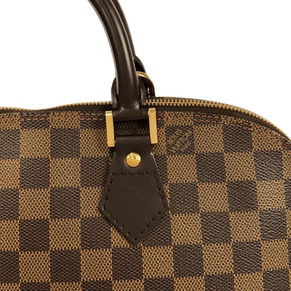 37874469 10 Louis Vuitton Alma Damier Ebene Canvas Handbag Brown