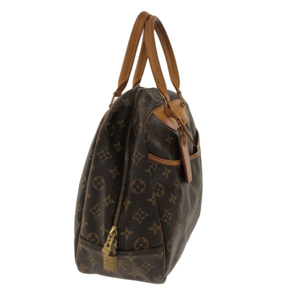 37874473 2 Louis Vuitton Deauville Monogram Canvas Handbag Brown