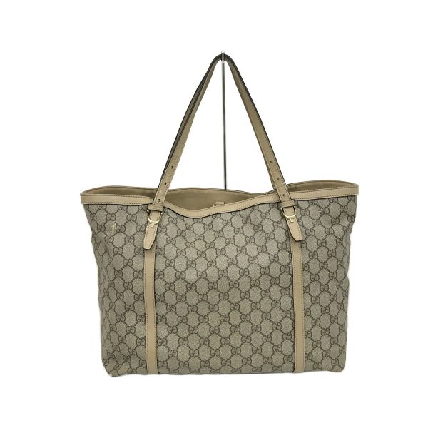 37875515 3 Gucci Gg Supreme Pvc Tote Bag Beige