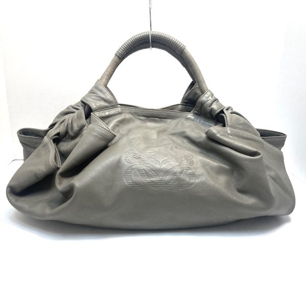 37876103 1 Loewe Nappa Aire Handbag Nappa Leather Gray