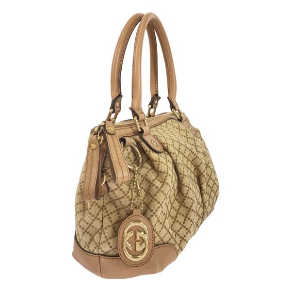 37877854 2 Gucci Sookie Diamante Jacquard Handbag Ivory