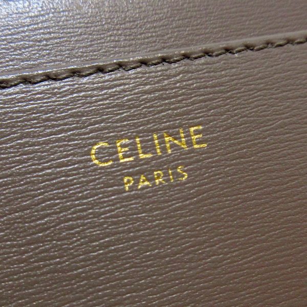 37878855 5 Celine Compact Wallet Triomphe Shiny Calf Trifold Wallet Gray