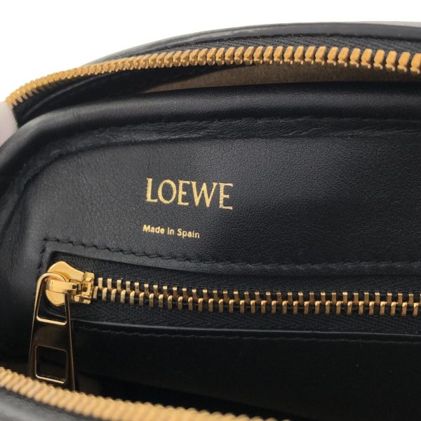 37878860 7 Loewe Amazona 23 Handbag Napa Calf Leather Black