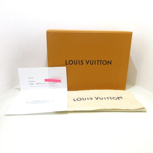 37880532 9 Louis Vuitton Pochette Voyage Monogram Eclipse Canvas Clutch Bag Red