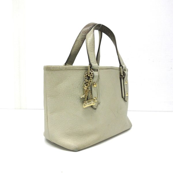 37880647 2 Gucci Leather Tote Bag Ivory