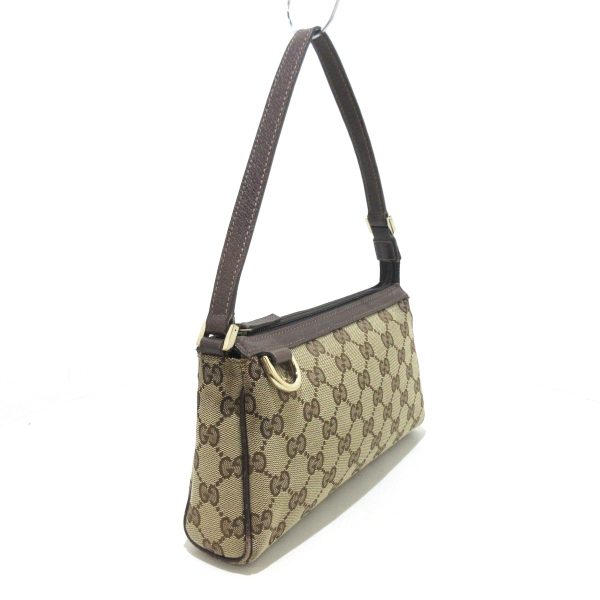 37880660 2 Gucci Abbey Gg Pattern Jacquard Handbag Beige